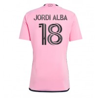 Billiga Inter Miami Jordi Alba #18 Hemma fotbollskläder 2024-25 Kortärmad